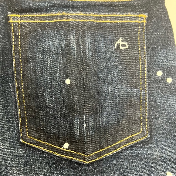 Rag & Bone Skinny Jeans Anfield Splash - Picture 5 of 10